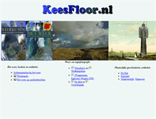 Tablet Screenshot of keesfloor.nl